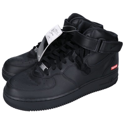ナイキ 【新品同様】AIR FORCE 1 MID SP エア フォース 1 ミッド スペシャル シュプリーム スニーカー US9.5