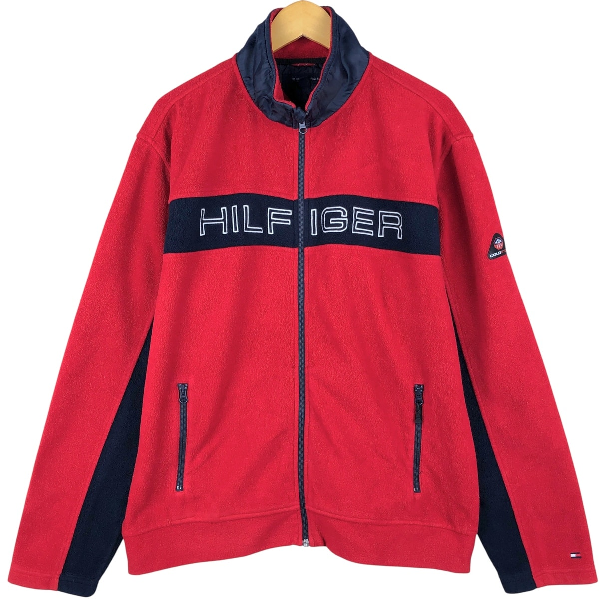 古着 トミーヒルフィガー TOMMY HILFIGER COLD STOP フリースジャケット メンズXL相当/eaa604733