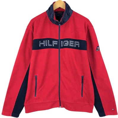 古着 トミーヒルフィガー TOMMY HILFIGER COLD STOP フリースジャケット メンズXL相当/eaa604733