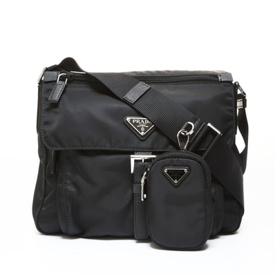プラダ PRADA Re-Nylon ナイロン ポーチ付き ショルダーバッグ【中古】