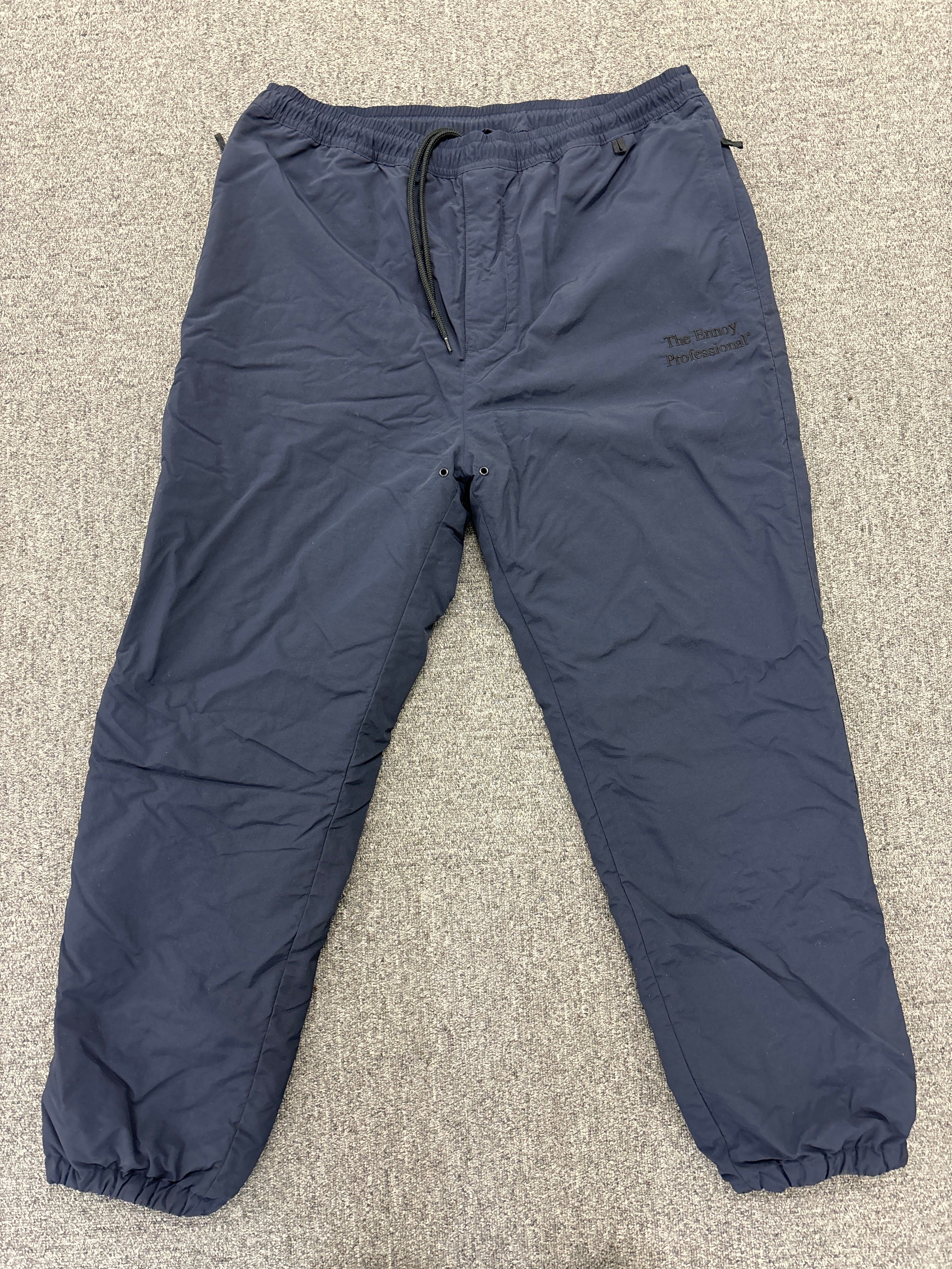 ENNOY Stylistshibutsu Nylon Pants "Navy Blue"