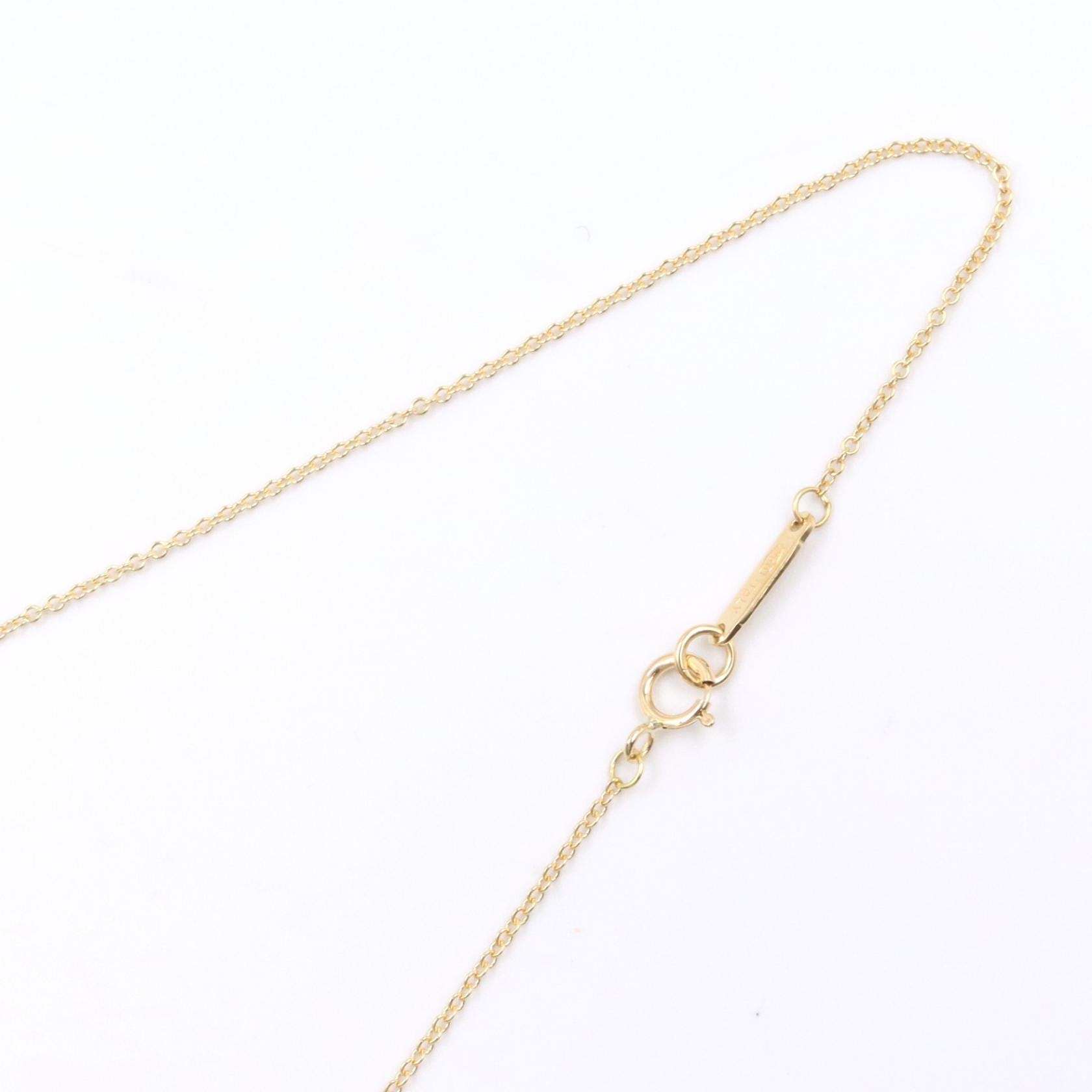 【IW7】ティファニー 1837 ラウンドロック　ネックレス K18YG B (目立った傷や汚れなし)】ティファニー TIFFANY＆CO 1837ラウンド