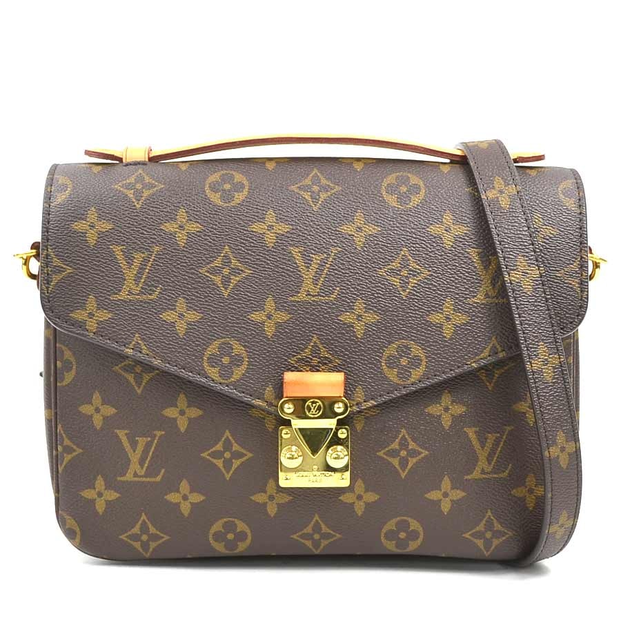 ルイ ヴィトン LOUIS VUITTON ショルダーバッグ モノグラム ポシェット メティスMM モノグラムキャンバス ブラウン レディース M44875【中古】 90285k