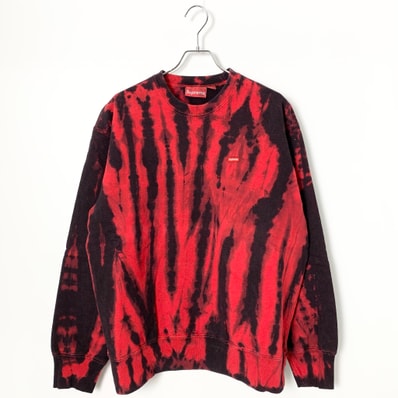 Supreme Small Box Crewneck "Red Tie Dye" (21FW)
