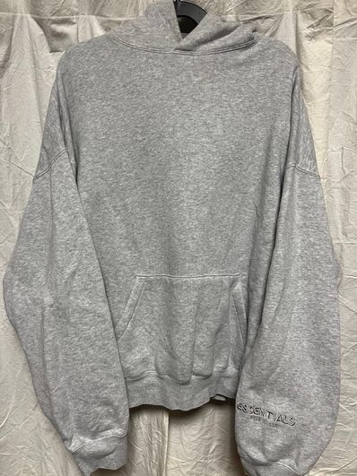 FEAR OF GOD ESSENTIALS 3M Logo Pullover Hoodie "Grey"