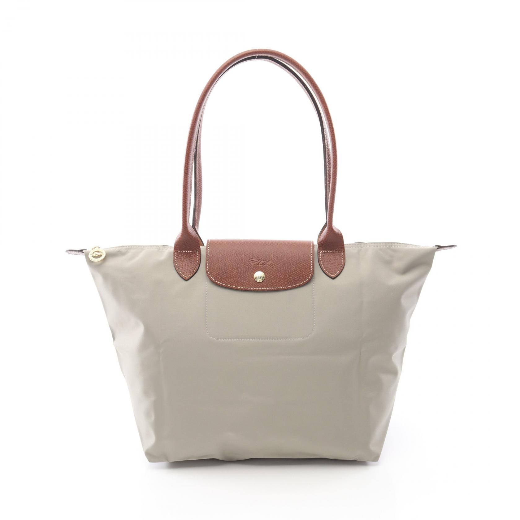 ロンシャン Longchamp ル プリアージュ オリジナル L トートバッグ バッグ キャンバス レザー レディース グリーン系 / ブラウン系 L1899089349 【新品】