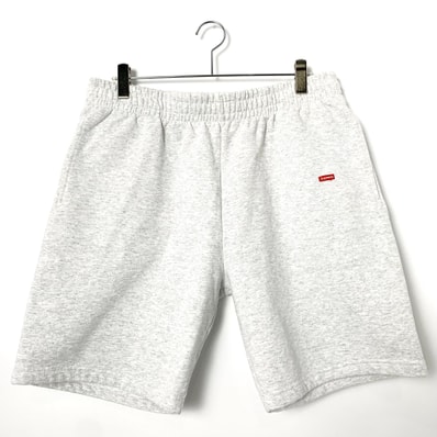Supreme Small Box Sweatshort "Ash Grey"