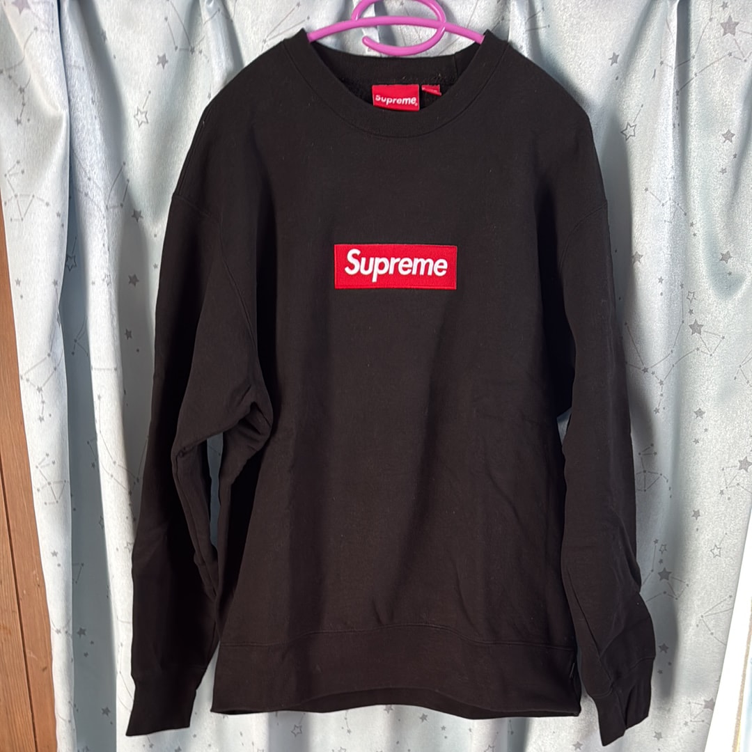 Supreme Box Logo Crewneck "Black" (22FW)