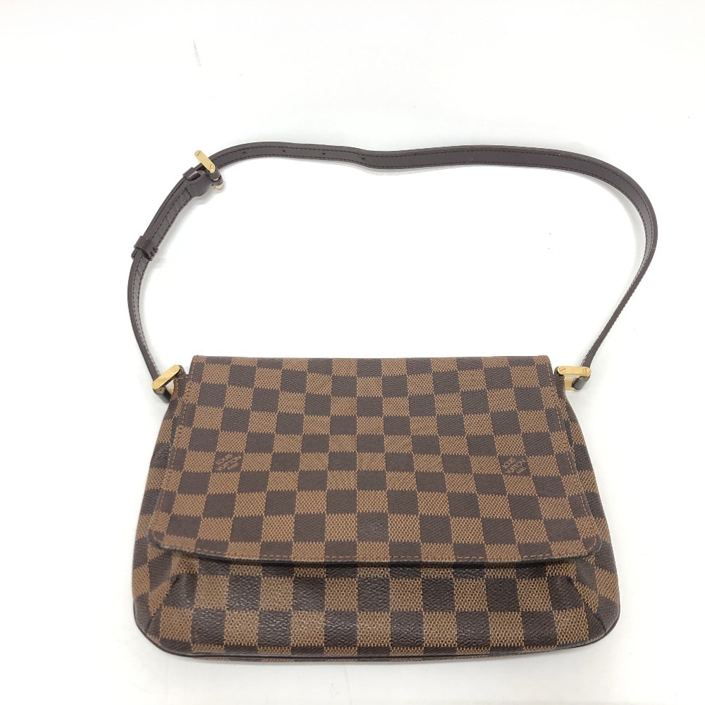 ルイヴィトン LOUIS VUITTON ミュゼットタンゴ N51255 カバン ハンドバッグ 肩掛け ショルダーバッグ ダミエキャンバス エベヌ