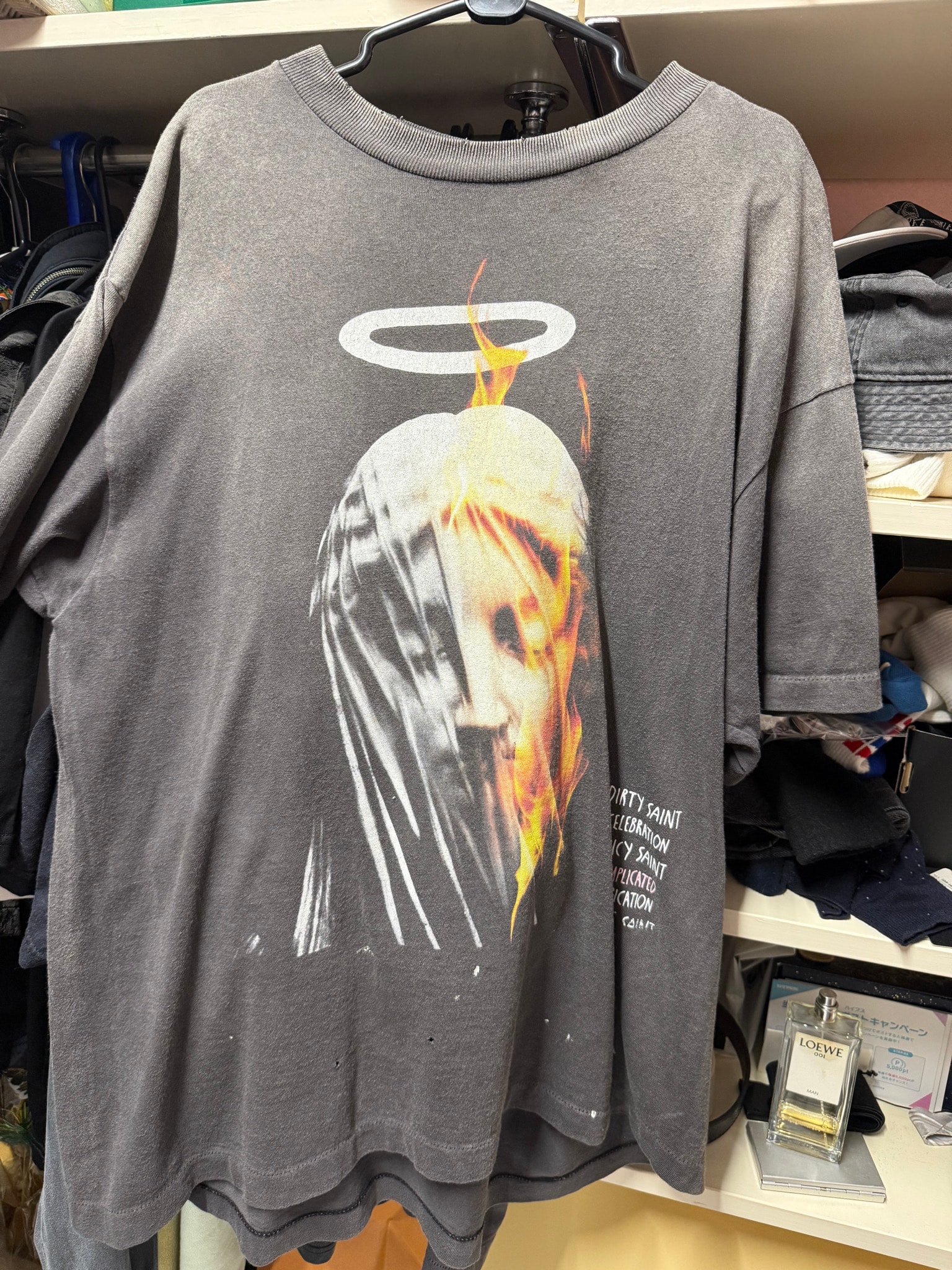 SAINT Mxxxxxx SS Tee Devil Daddy "Black" SM-HR8-0000-002