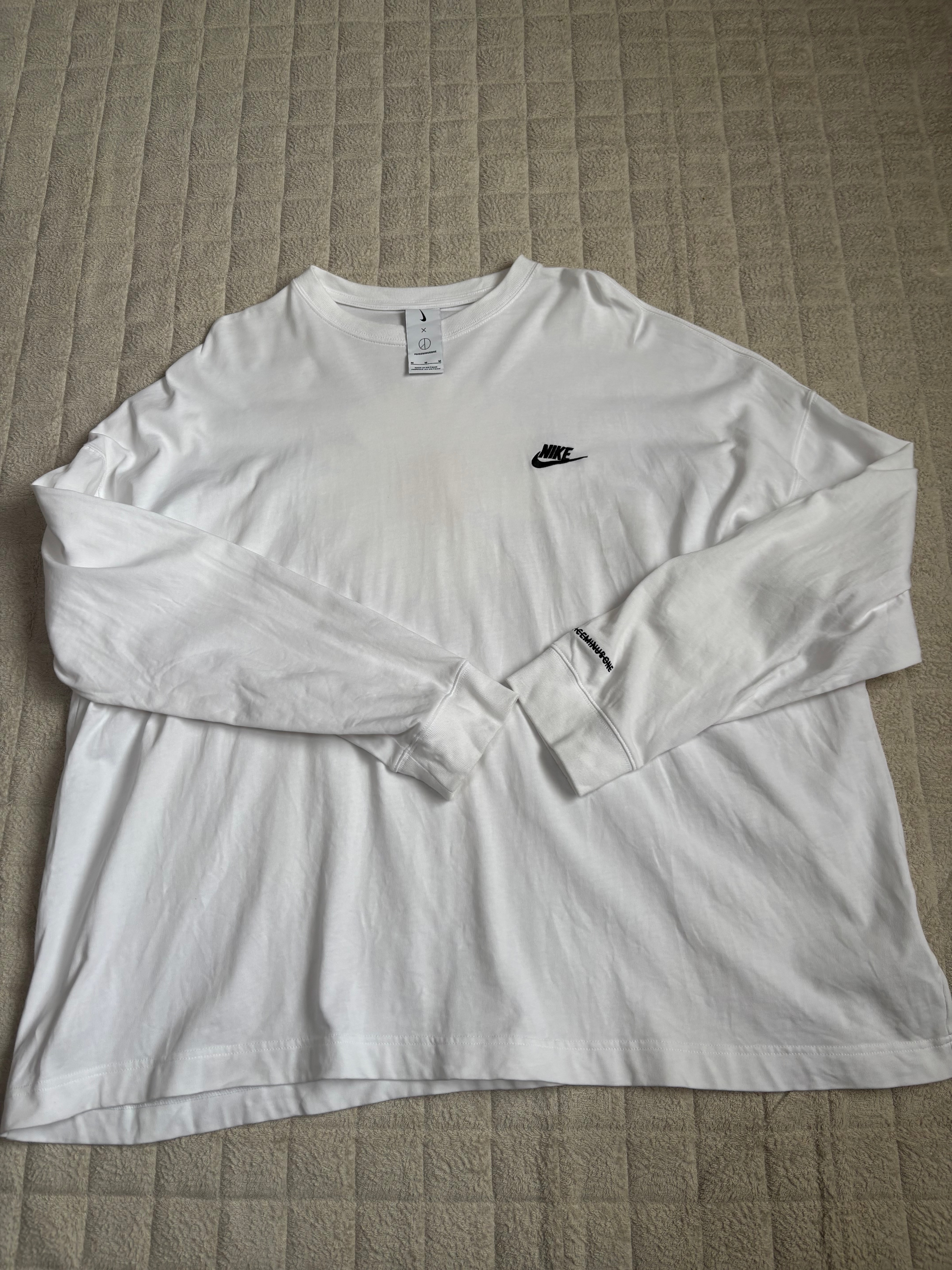 PEACEMINUSONE PMO x NIKE LS Tee "White" / G-DRAGON