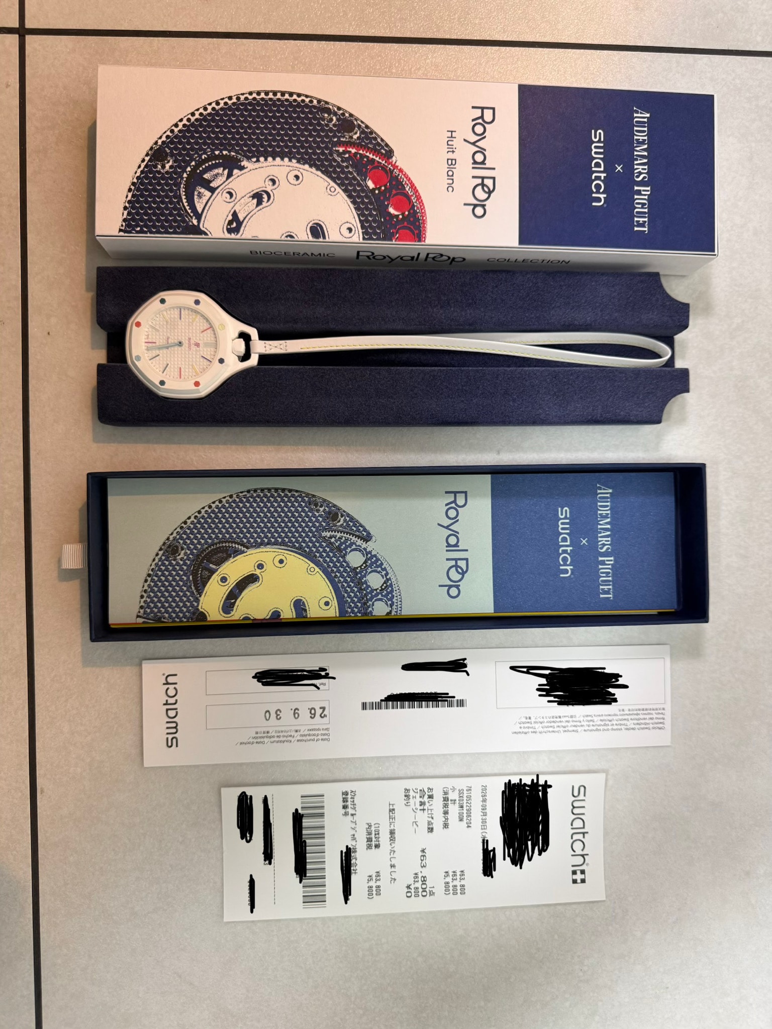 Swatch x Audemars Piguet Royal Pop Huit Blanc "White"