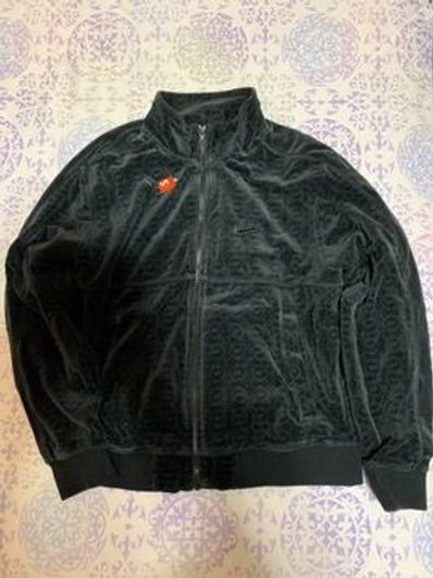 Supreme / Nike® Velour Track Jacket "Black"