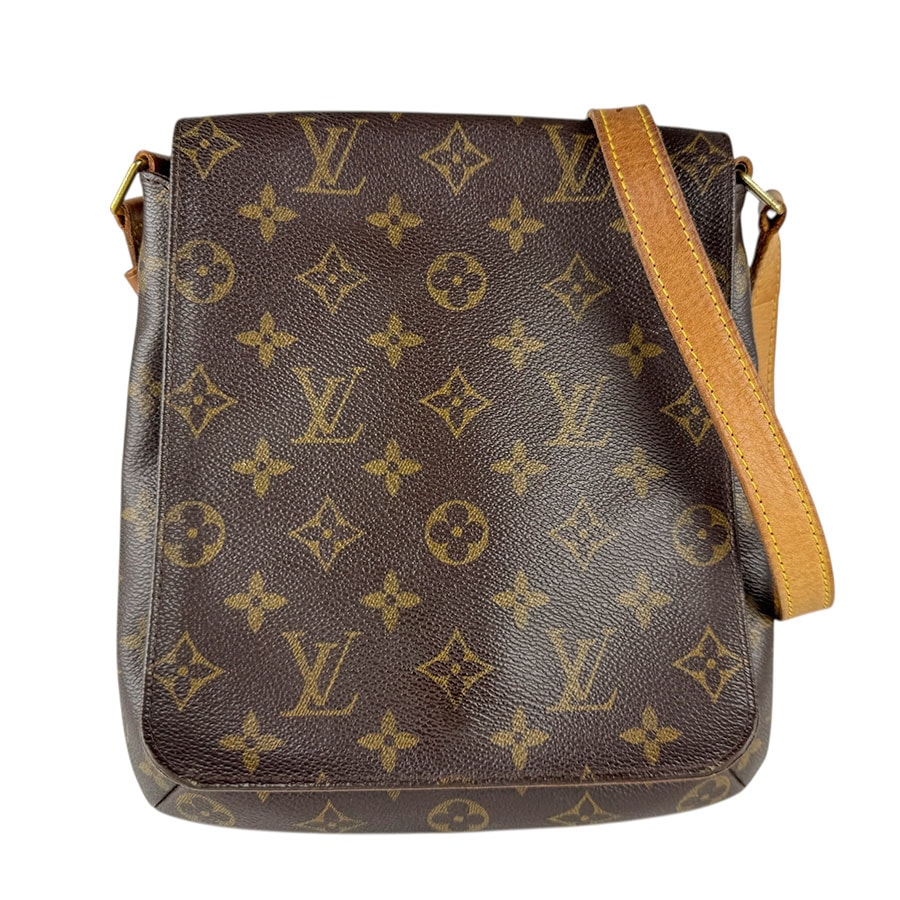ルイ ヴィトン LOUIS VUITTON ショルダーバッグ モノグラム ミュゼット サルサ ショート モノグラムキャンバス ブラウン レディース M51258【中古】 z9030