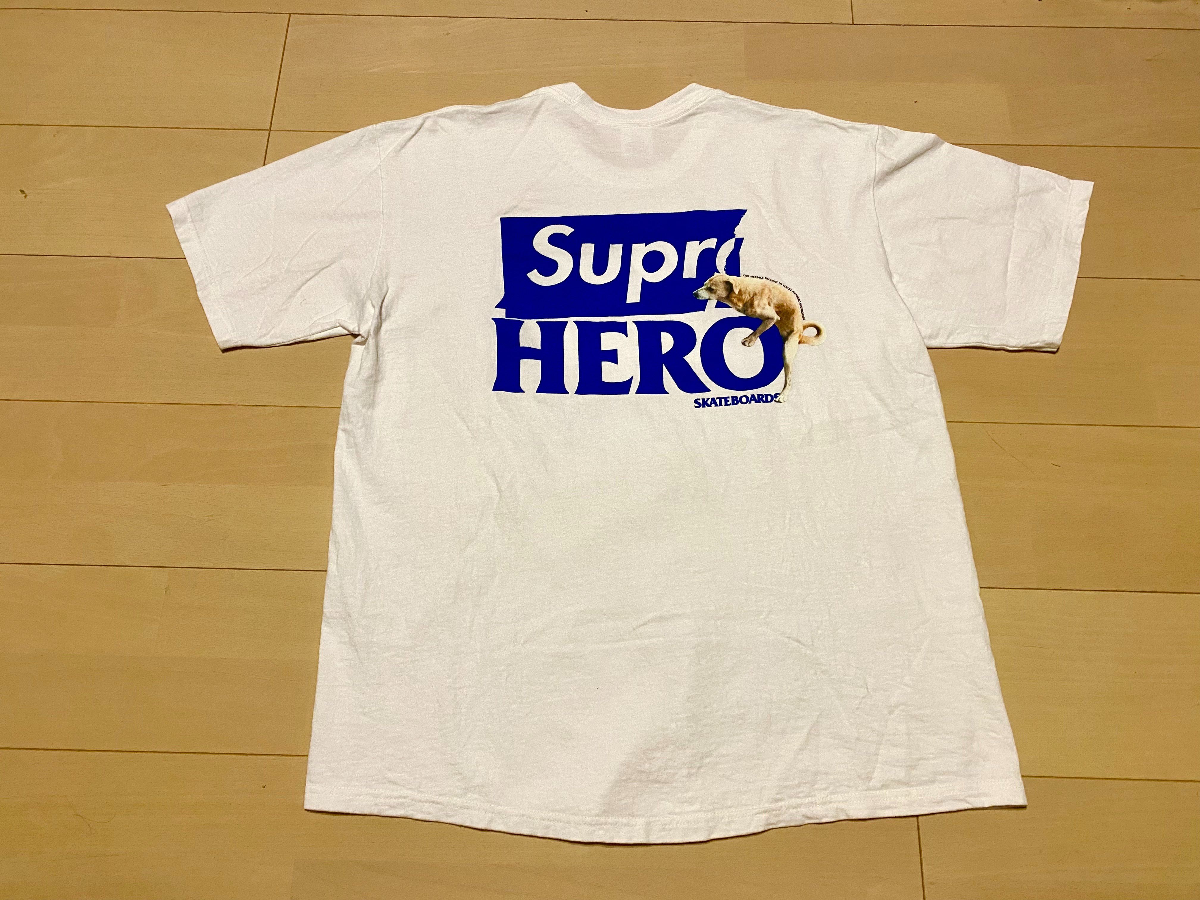 Supreme / ANTIHERO Dog Tee "White"
