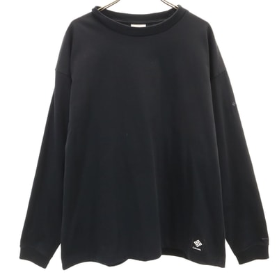 Columbia コロンビア 長袖 Tシャツ M ブラック ロンT アウトドア