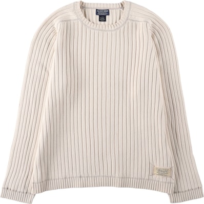 古着 ラルフローレン Ralph Lauren POLO JEANS COMPANY コットンニットセーター メンズL相当 リブ編み/eaa682371