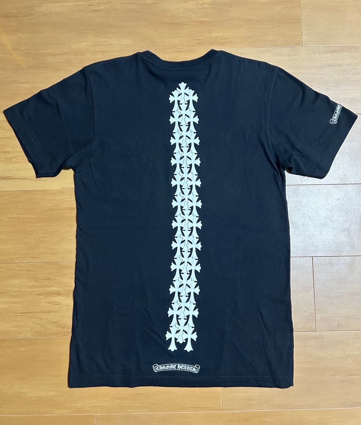 C (やや傷や汚れあり)】Chrome Hearts Cemetery Cross TireTracks T