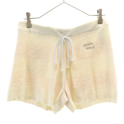 gelato pique ジェラートピケ ルームウェアショートパンツ F アイボリー ふわもこ