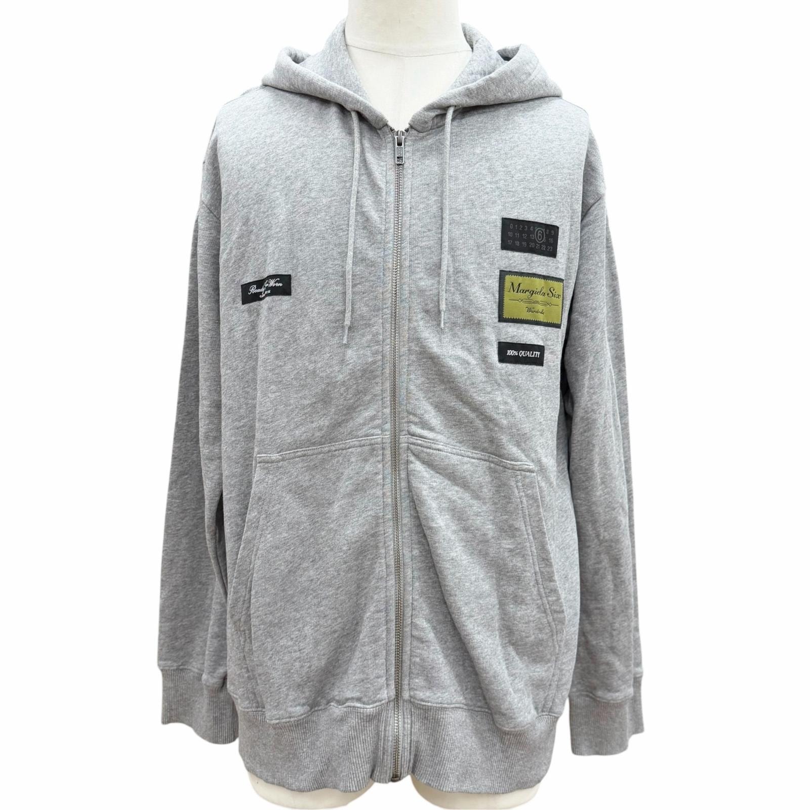 美品 エムエムシックス メゾンマルジェラ パーカー S SH0HG0007