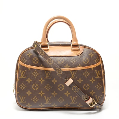 ヴィトン LV 2004年製 トゥルーヴィル モノグラム ハンドバッグ【中古】