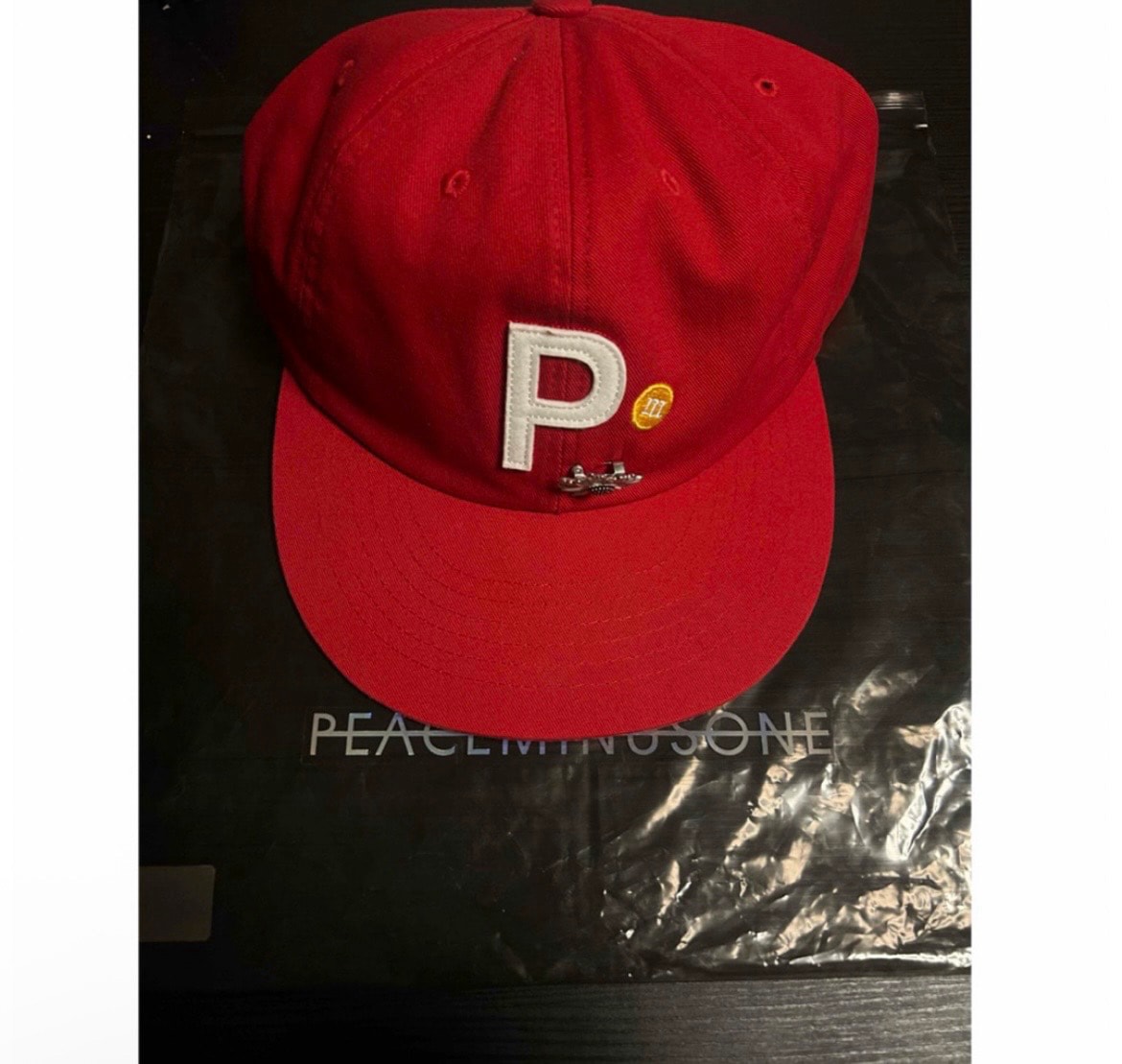PEACEMINUSONE PMO BALL CAP #1 "Red" / G-DRAGON