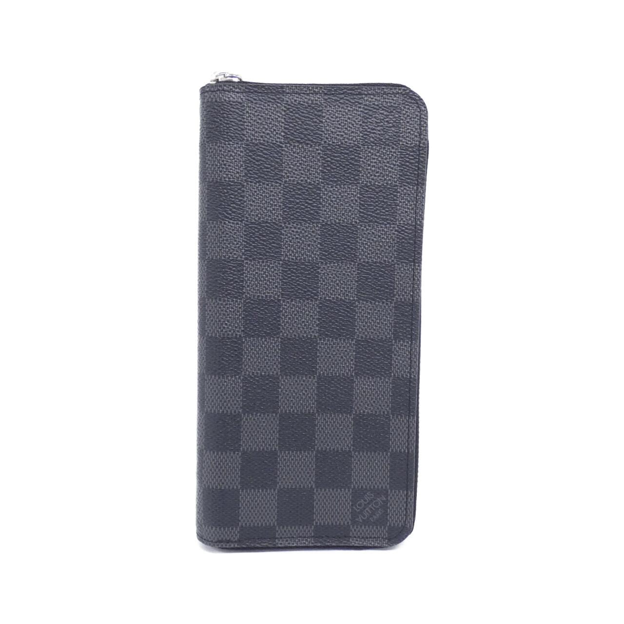 ルイヴィトン ダミエ グラフィット ジッピー ウォレット ヴェルティカル N63095 財布