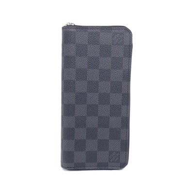 ルイヴィトン ダミエ グラフィット ジッピー ウォレット ヴェルティカル N63095 財布