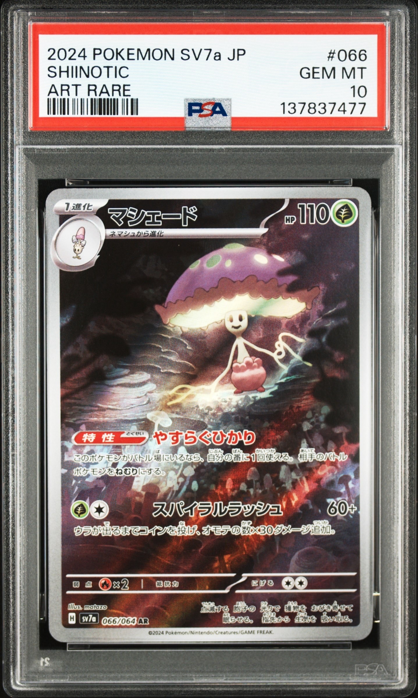 マシェード AR [SV7a 066/064](強化拡張パック「楽園ドラゴーナ」)