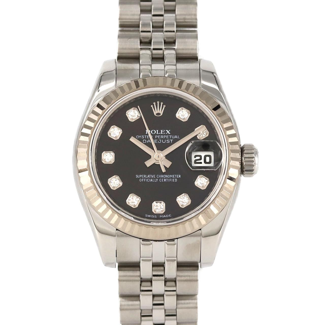 ロレックス デイトジャスト 179174G SSxWG 自動巻 V番