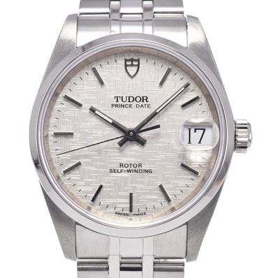 チューダー TUDOR 72000 プリンスデイト デイト シルバー 自動巻き ボーイズ 美品 腕時計 O#148663