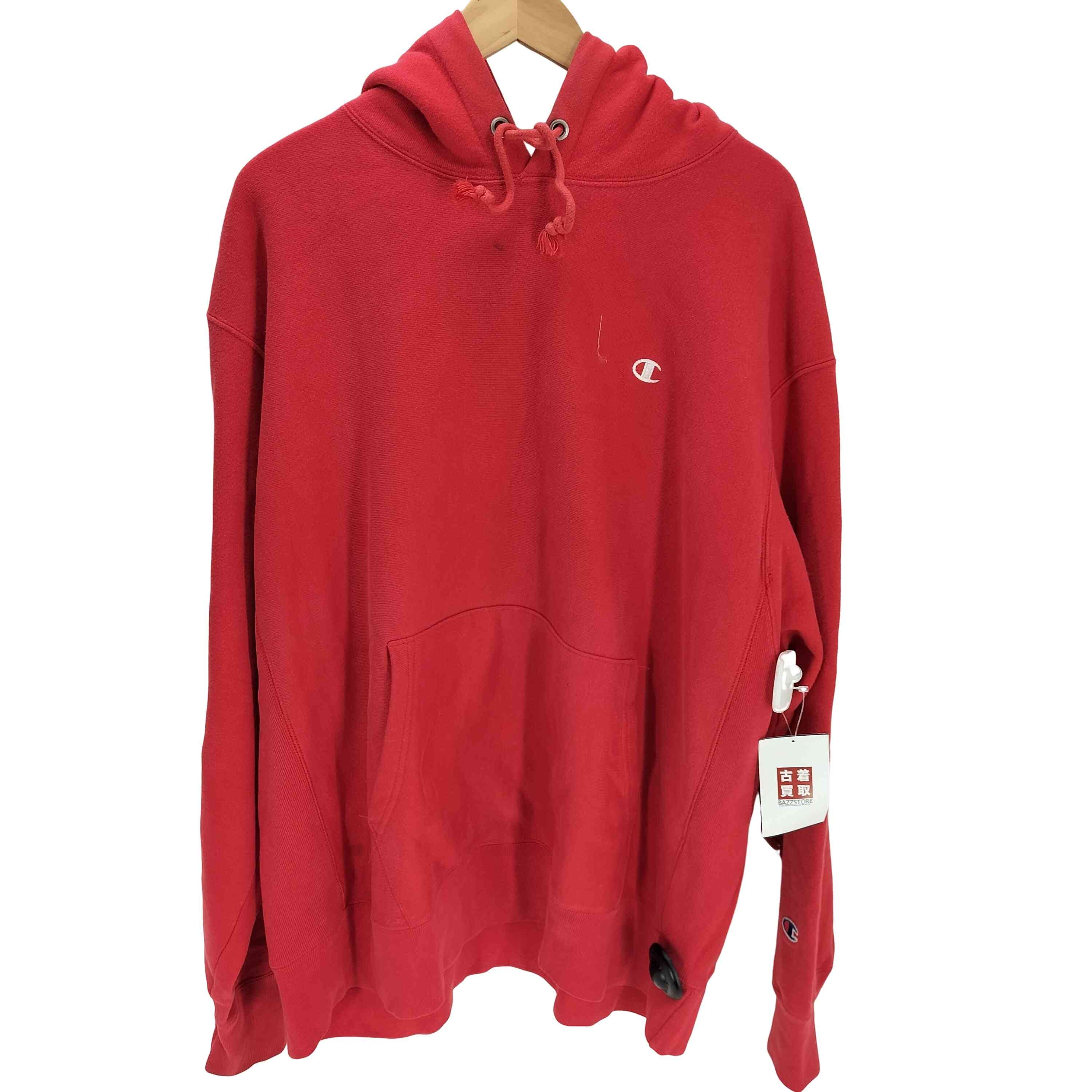 青単 単色タグ 復刻 目付き REVERSE WEAVE リバース ウィーブ プルオーバー フーディー パーカー ビックサイズ【1139345725121】