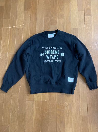 Supreme / WTAPS Crewneck "Black" 21274SPD-CSM03S