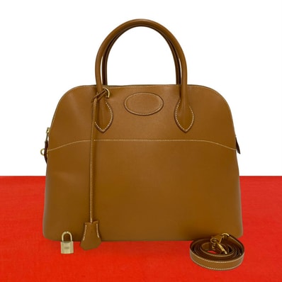 HERMES エルメス ボリード 35 ヴォーガリバー ショルダーバッグ ブラウン
89482