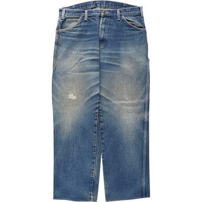 古着 ディッキーズ Dickies Relaxed Fit デニムペインターパンツ メンズw35相当/eaa672956