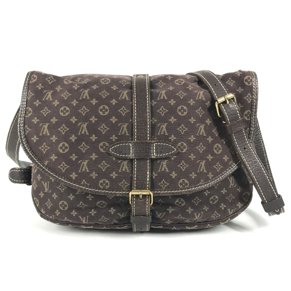 ルイヴィトン LOUIS VUITTON ソミュール30 ソミュール 30 M95227  モノグラムミニラン カバン 斜め掛け フラップ ショルダーバッグ モノグラムミニランキャンバス ブラウン