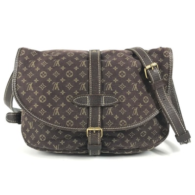 ルイヴィトン LOUIS VUITTON ソミュール30 ソミュール 30 M95227 モノグラムミニラン カバン 斜め掛け フラップ ショルダーバッグ モノグラムミニランキャンバス ブラウン