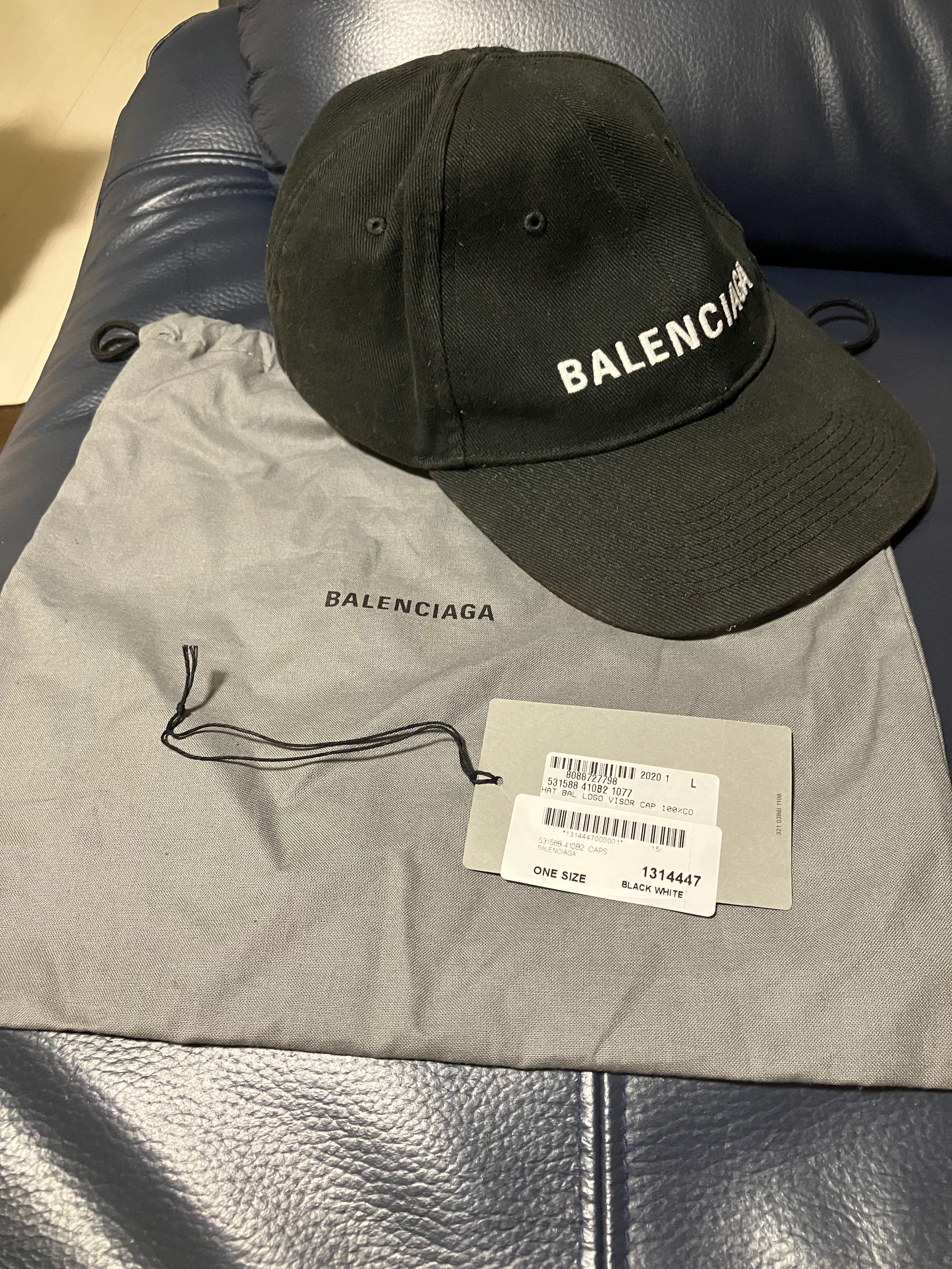 BALENCIAGA Logo Cap "Black"