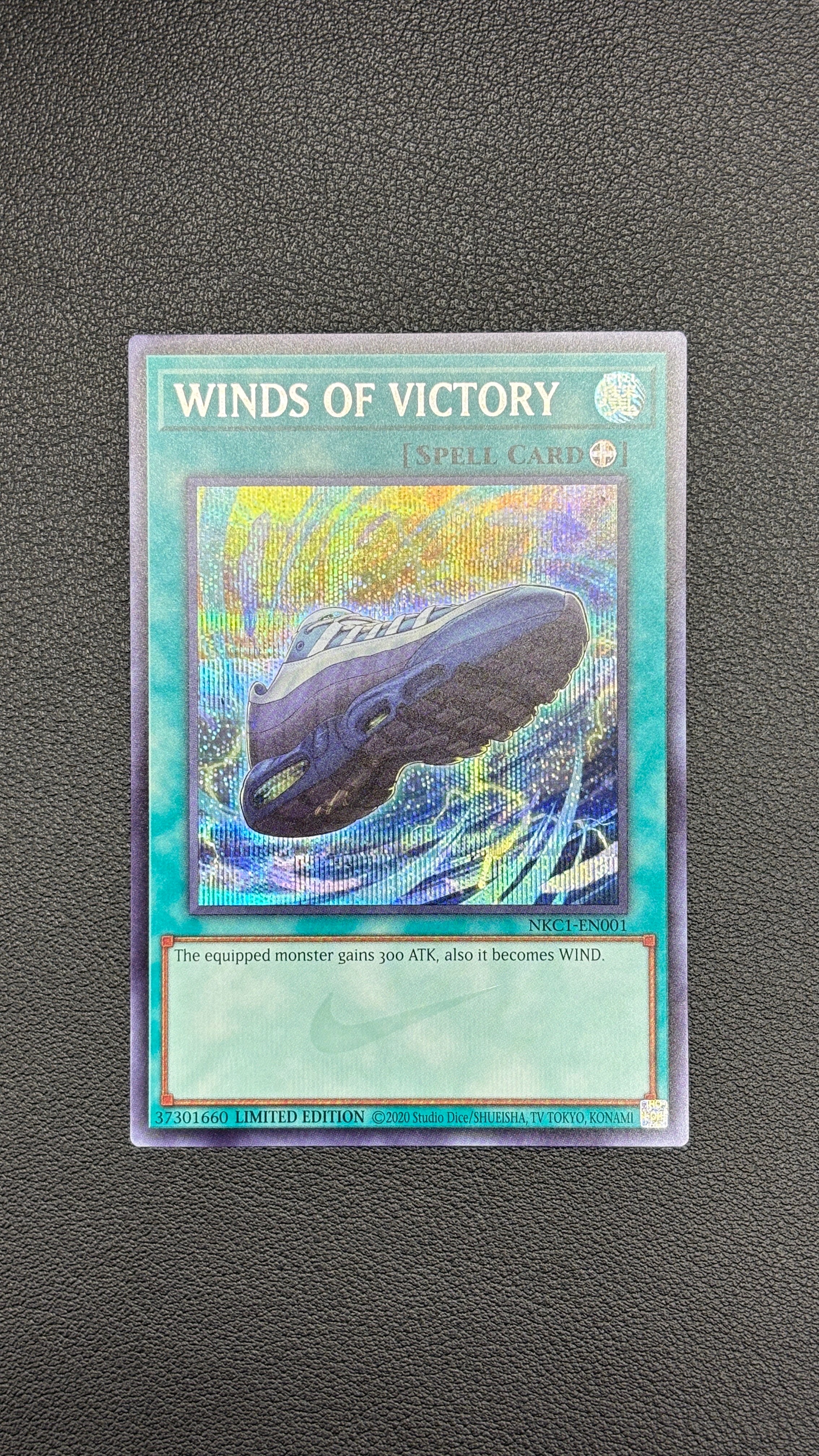 WINDS OF VICTORY SE [NKC1-EN001](遊戯王 x ナイキ エアーマックス 95 QS エアーマッスル 付属カード)