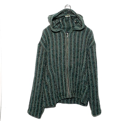 UNION x Stussy Zip Poncho "Forest"