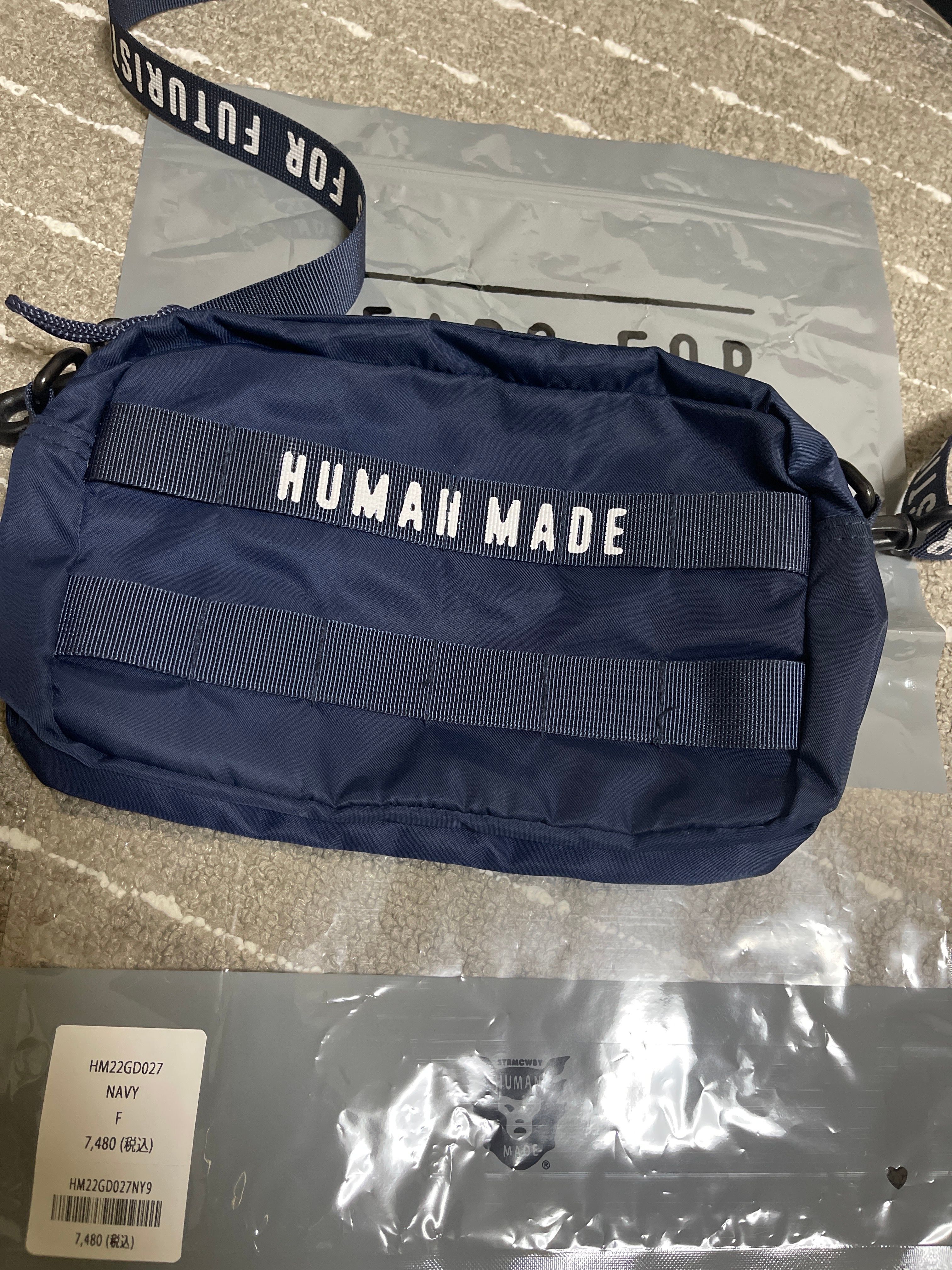 HUMAN MADE MILITARY POUCH #1 "Navy"