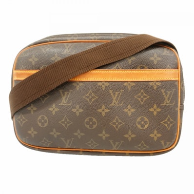 ★最終価格【6cd4947】ルイヴィトン ショルダーバッグ モノグラム リポーターPM M45254 ブラウン【中古】レディース