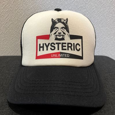 HYSTERIC GLAMOUR Hysteric Unlimited Mesh Cap "Black" 02211QH01