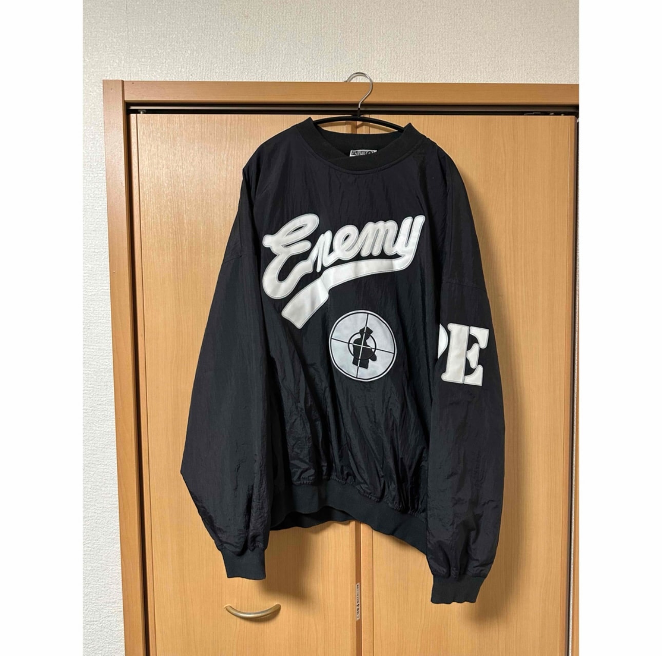 SAINT Mxxxxxx x Public Enemy Windbreaker "Black"