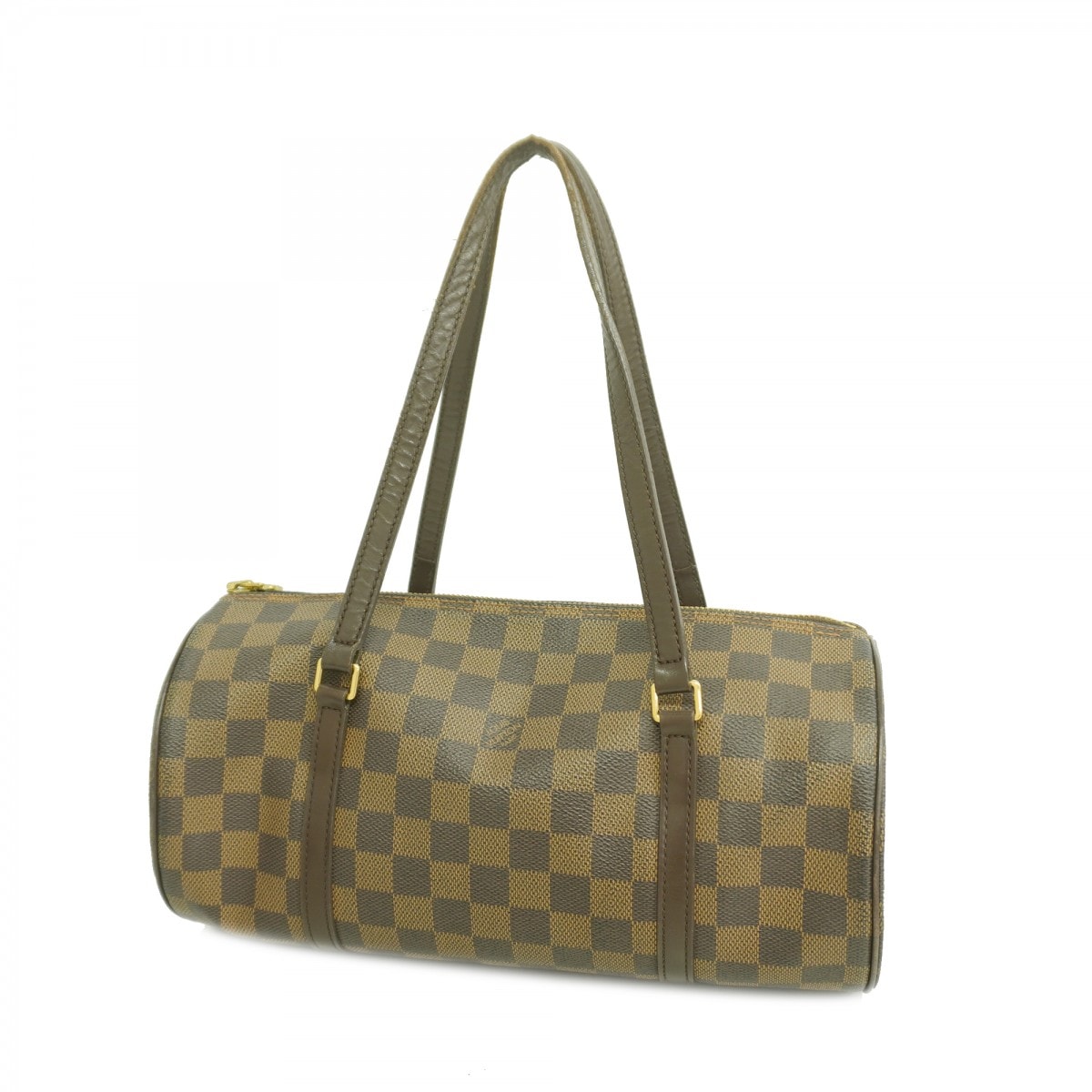 【6dd5248】ルイヴィトン ハンドバッグ ダミエ パピヨン30 N51303 エベヌ【中古】レディース