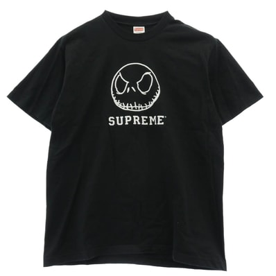 Supreme シュプリーム Tシャツ 23AW Skeleton Tee スケルトン 半袖 Tシャツ ブラック系 M【中古】