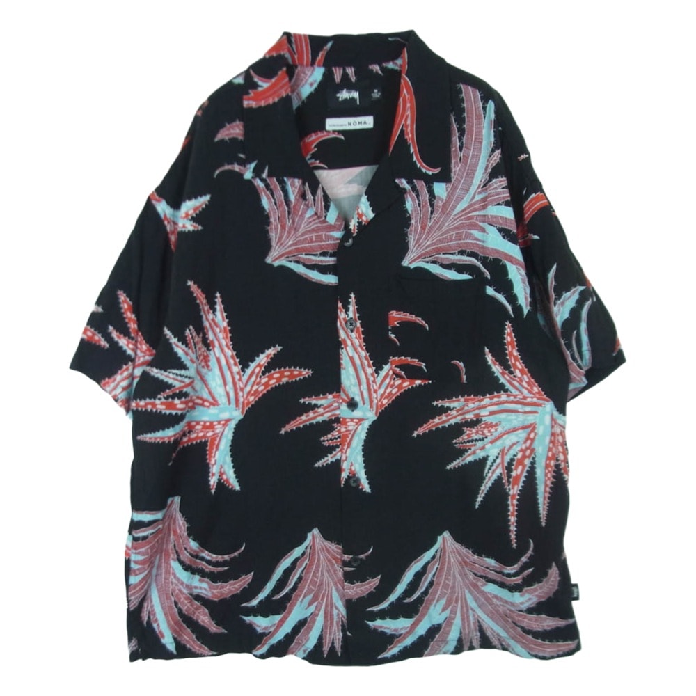 Stussy 半袖シャツ M ホワイト/ブラック アロハ 【公式通販】