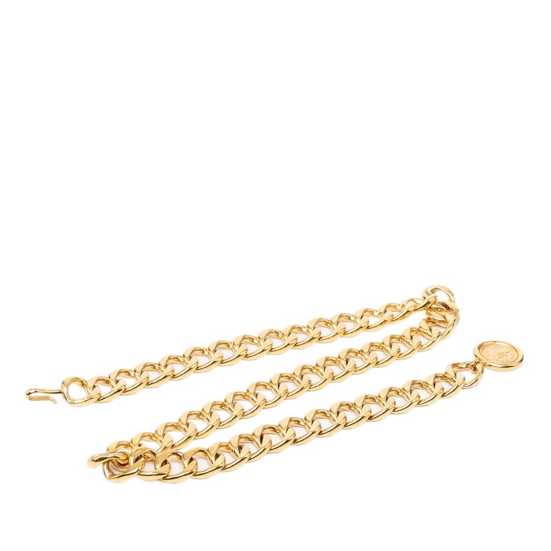 シャネル ココマーク 31 RUE CAMBON ル カンボン チェーンベルト ゴールド メッキ レディース CHANEL 【中古】