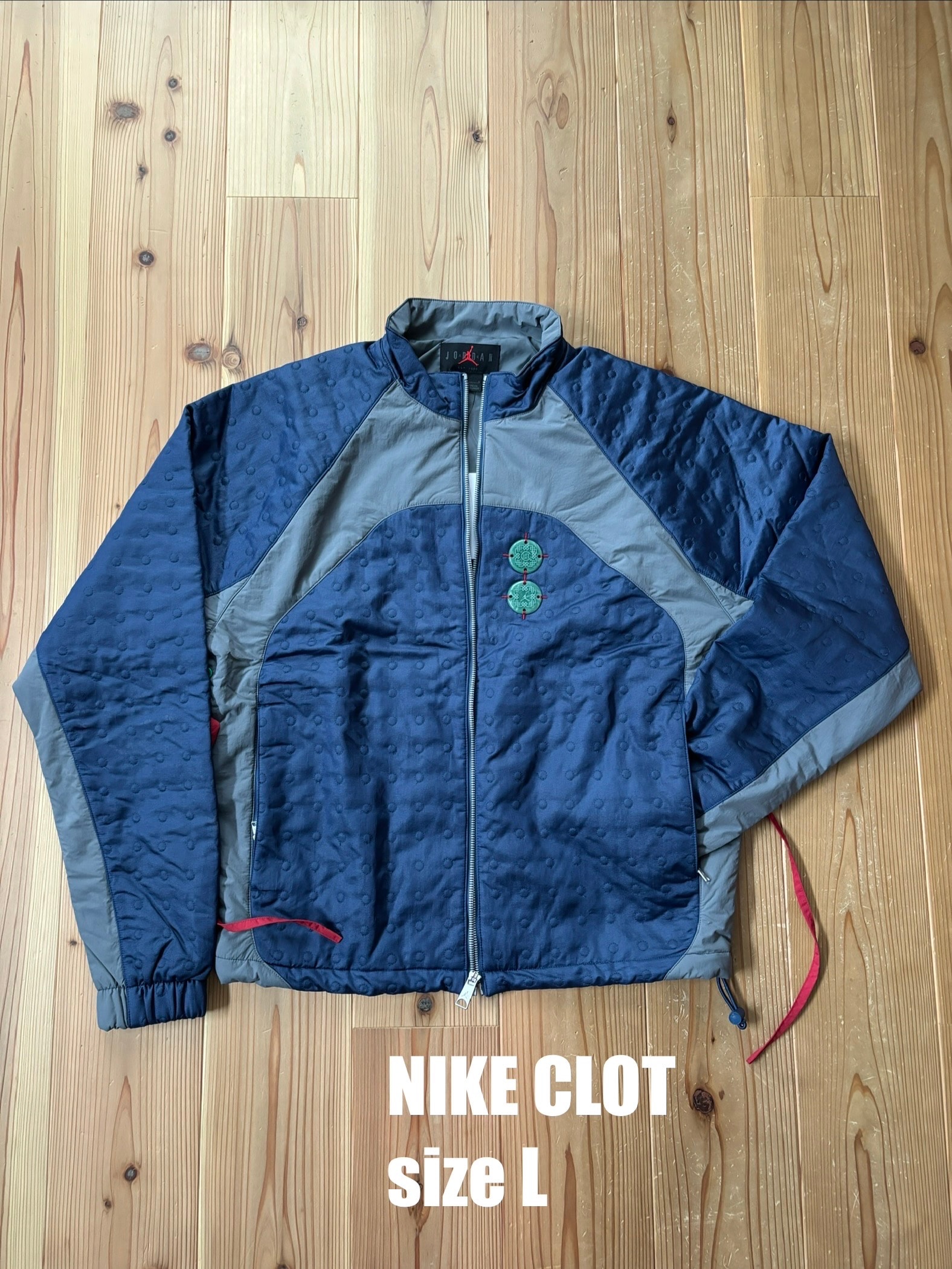 Jordan x CLOT Men's Woven Jacket "Navy"