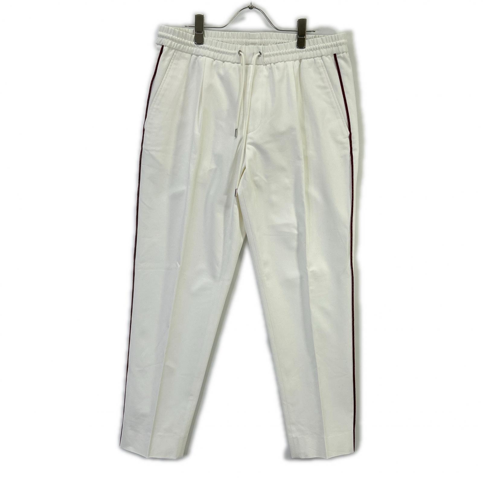 モンクレール 19年製 ホワイト PANTALONE SPOTIVO 50
